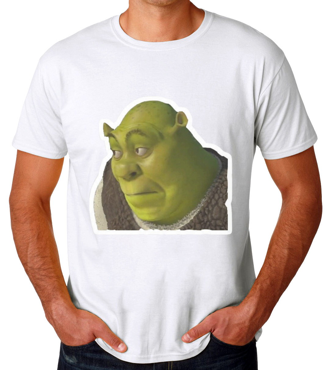 Sticker Shrek Playera de Hombre