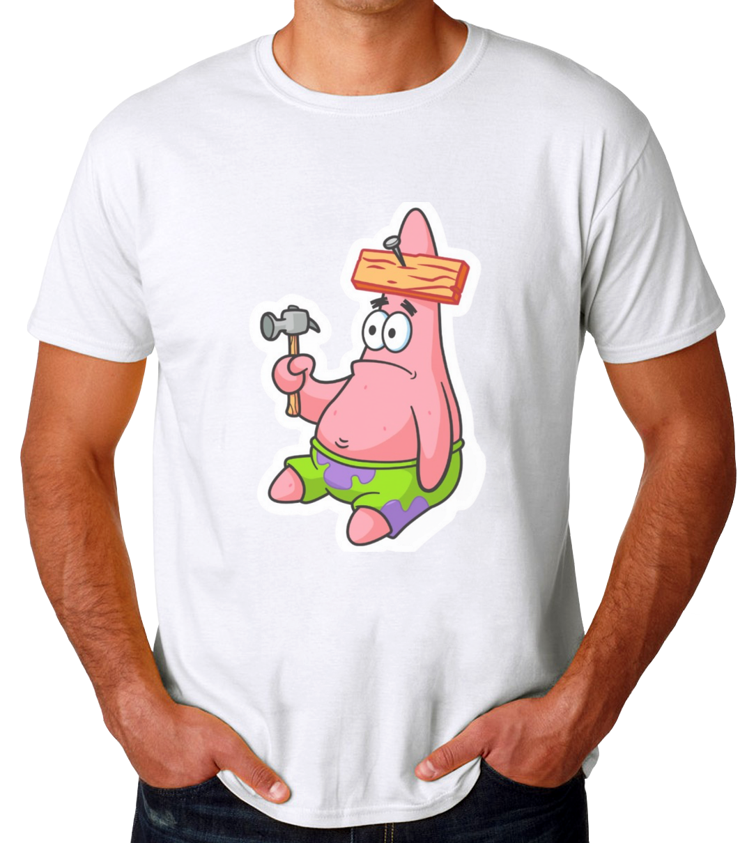 Sticker Patricio Playera de Hombre