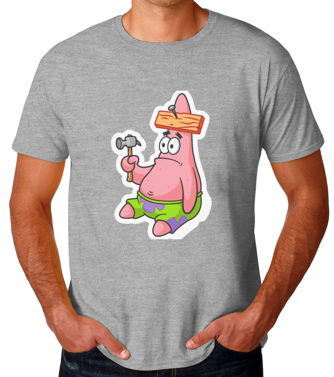 Sticker Patricio Playera de Hombre