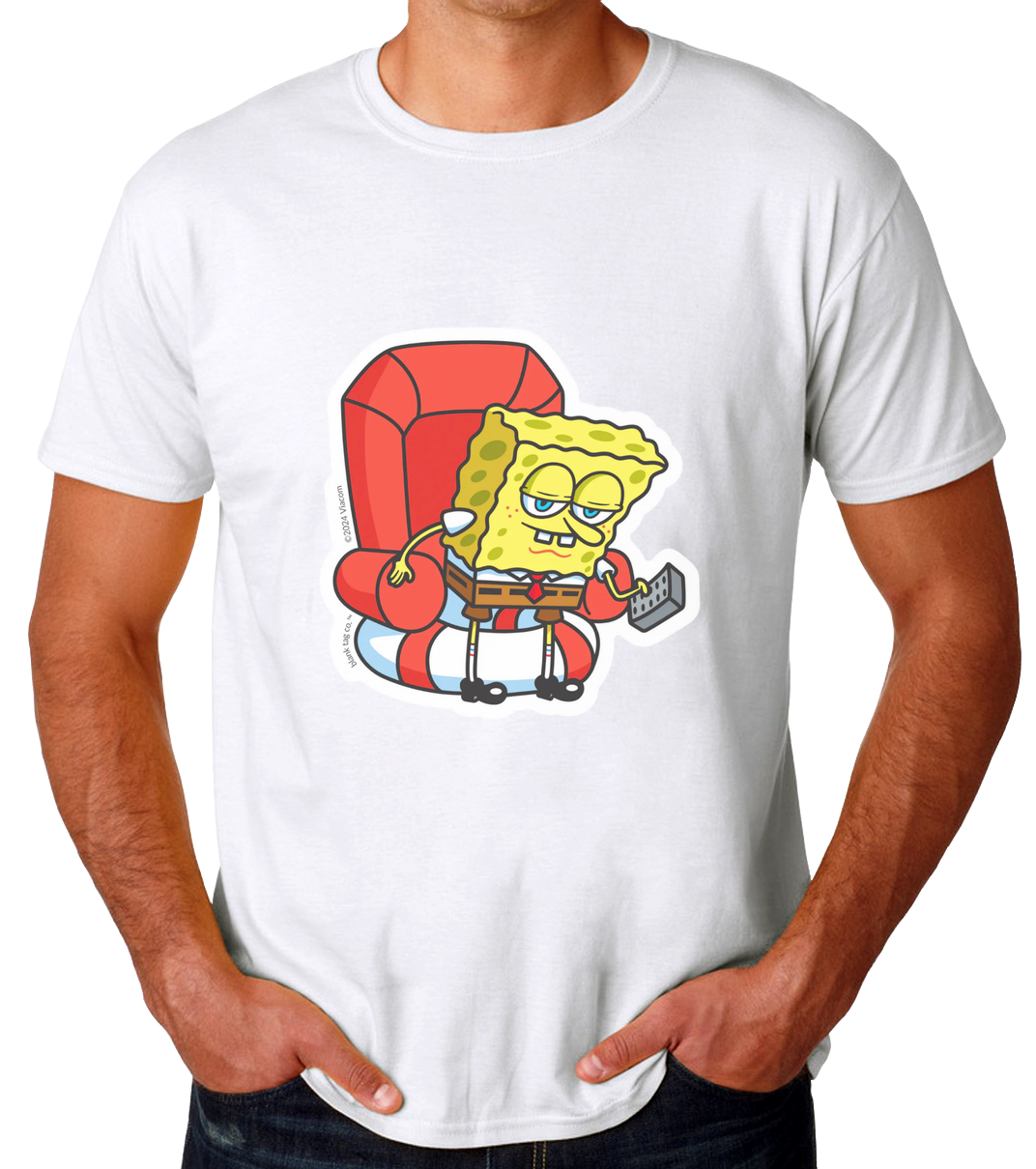 Sticker Bob Levantándose Playera de Hombre