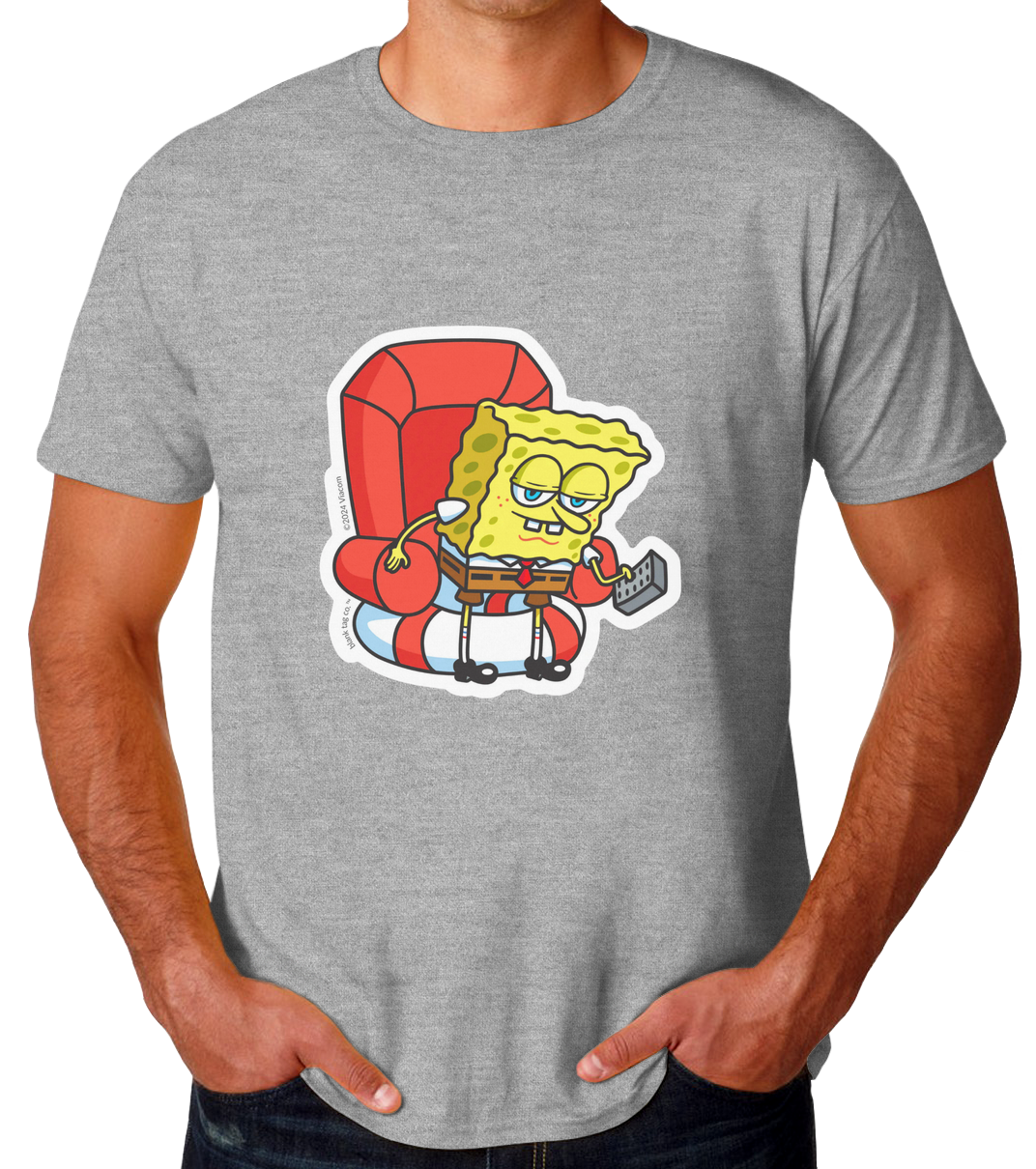 Sticker Bob Levantándose Playera de Hombre
