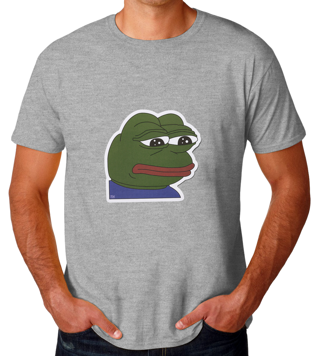 Sticker Pepe Playera de Hombre