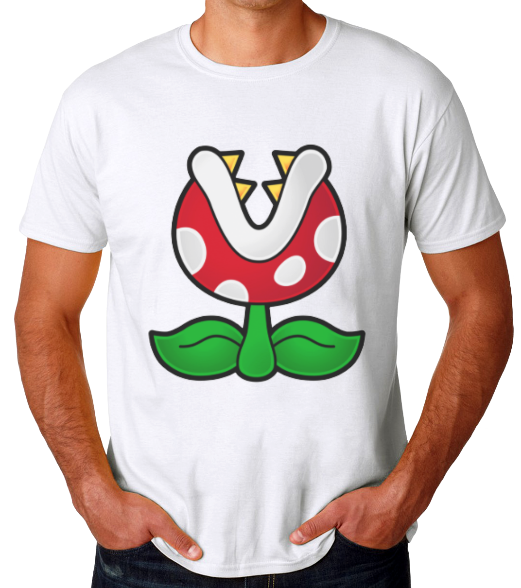 Sticker Piraña Playera de Hombre