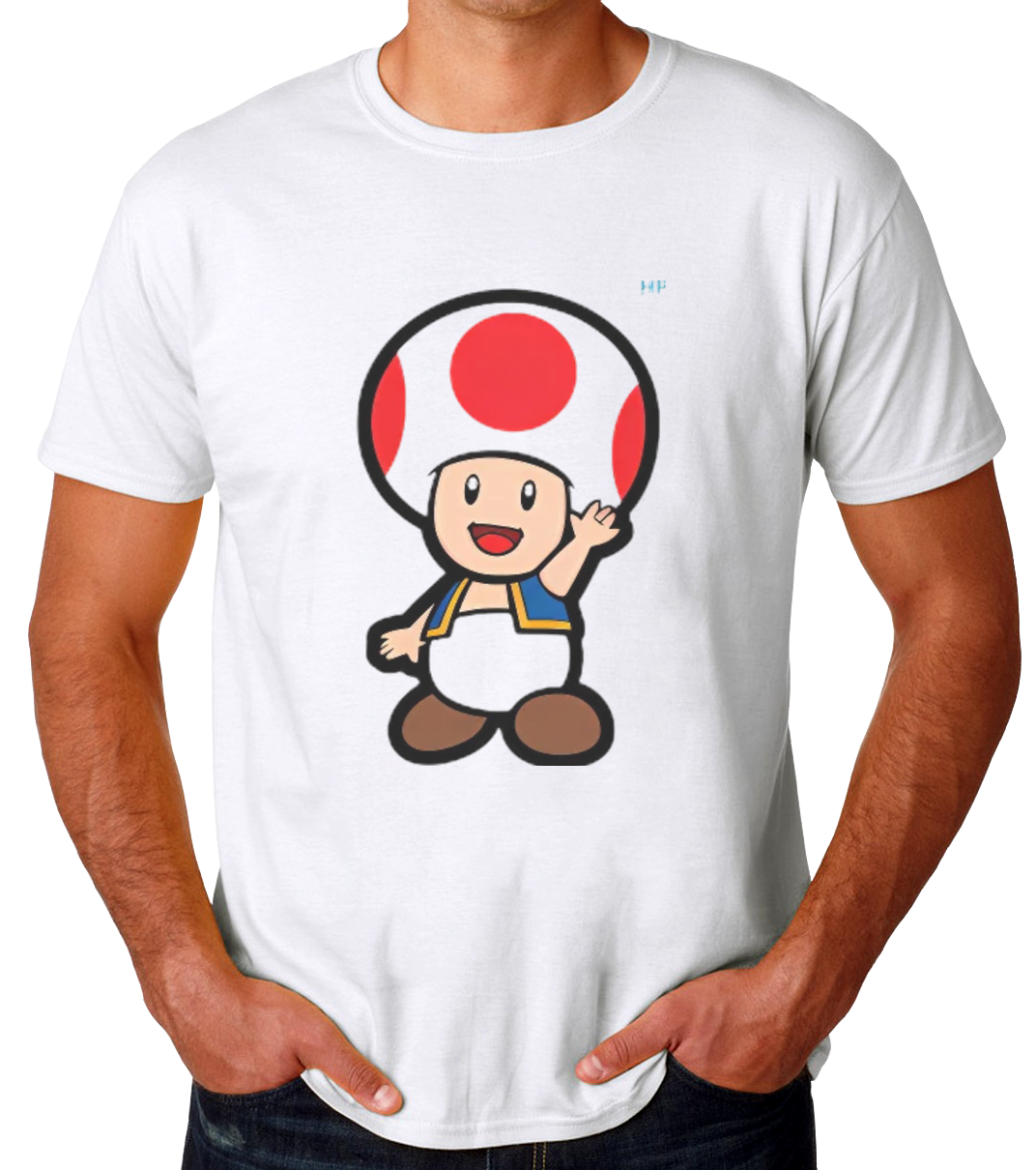 Sticker Toad Playera de Hombre