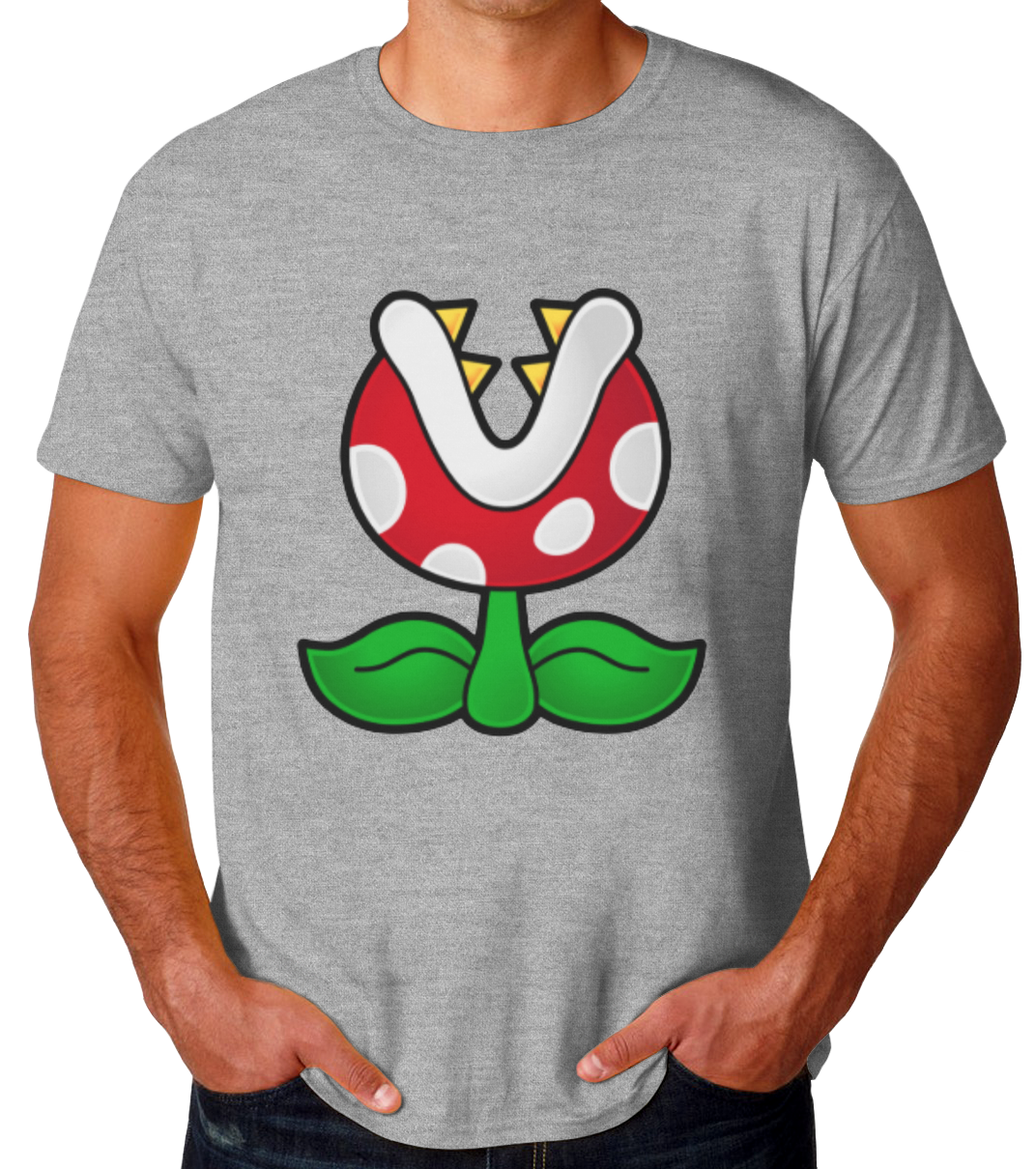 Sticker Piraña Playera de Hombre