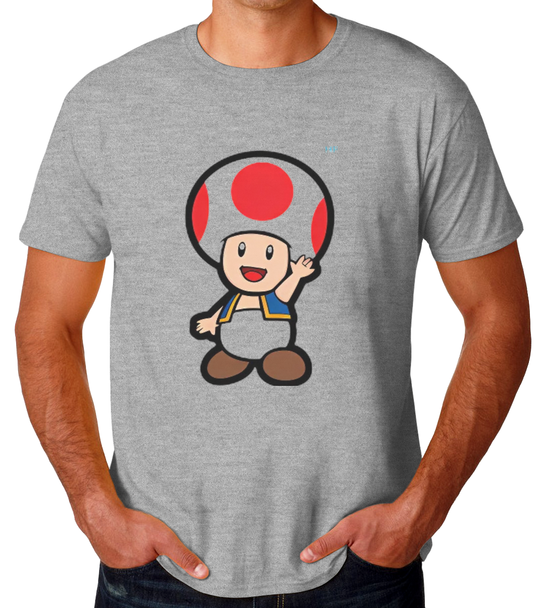 Sticker Toad Playera de Hombre