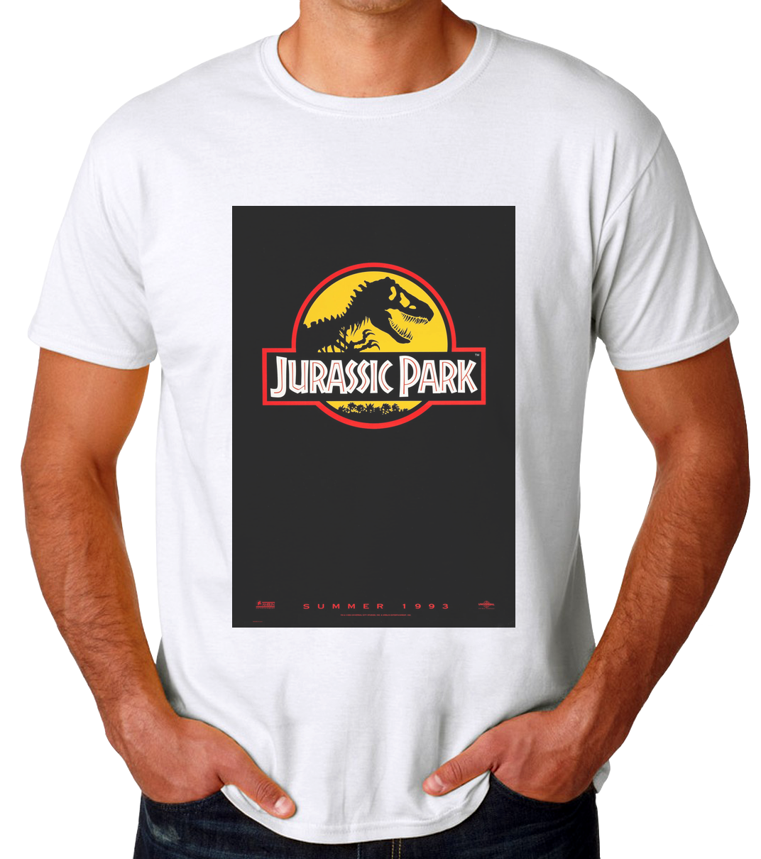 Jurassic Park Poster 1 Playera de Hombre