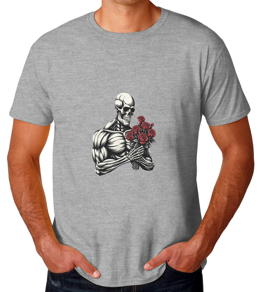 Gym Calavera 2 Playera de Hombre