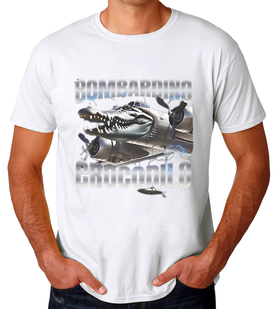 Borbardino Cocodrilo Playera de Hombre