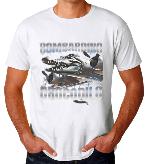 Borbardino Cocodrilo Playera de Hombre