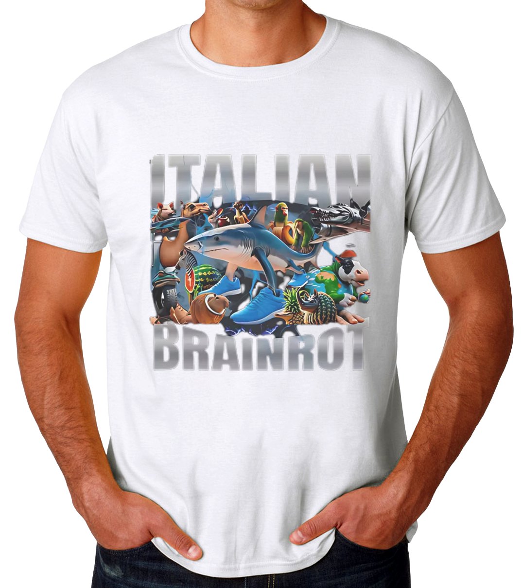 Italian Brainrot Playera de Hombre