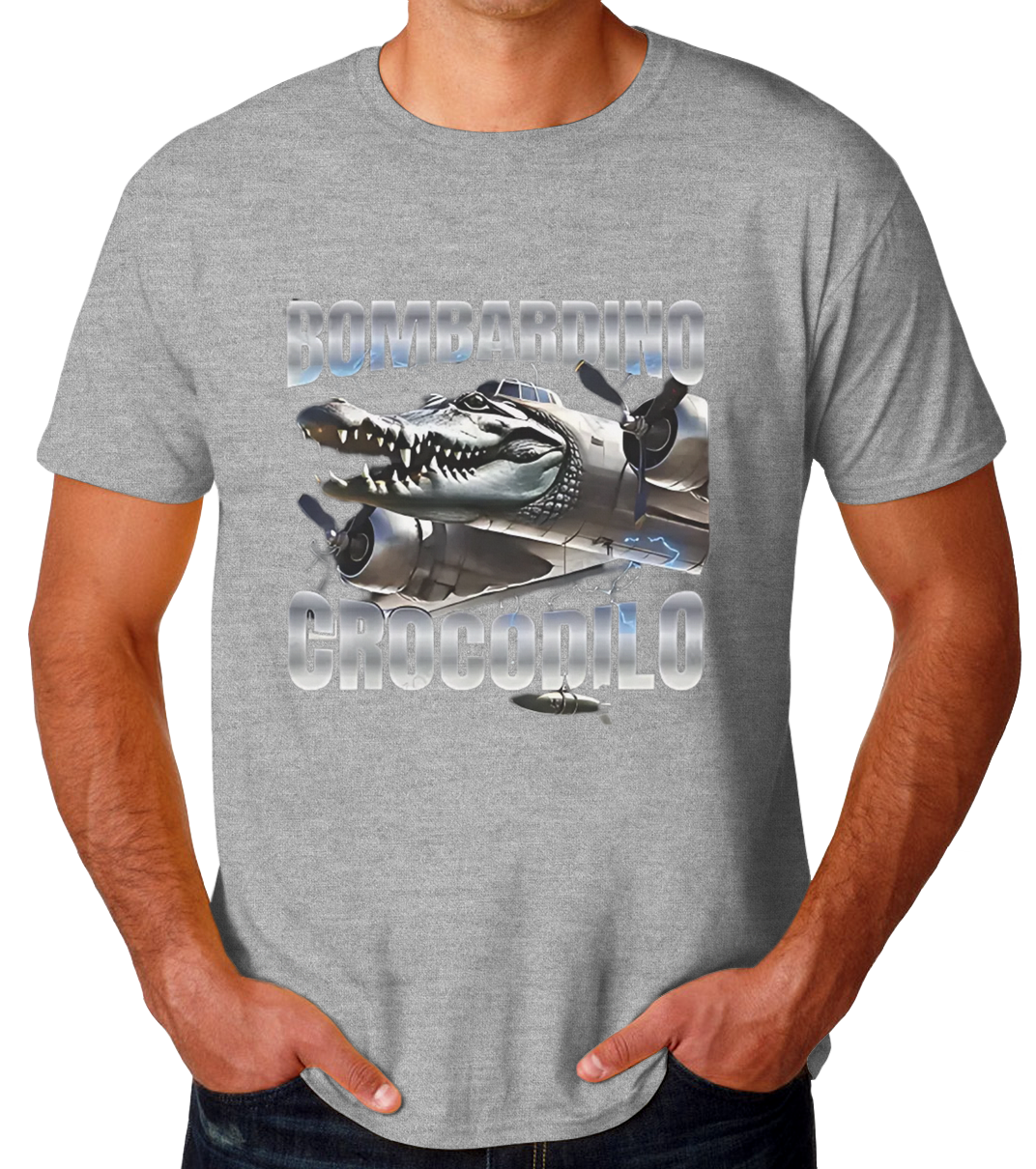 Borbardino Cocodrilo Playera de Hombre