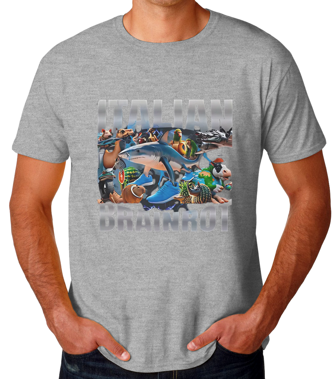Italian Brainrot Playera de Hombre